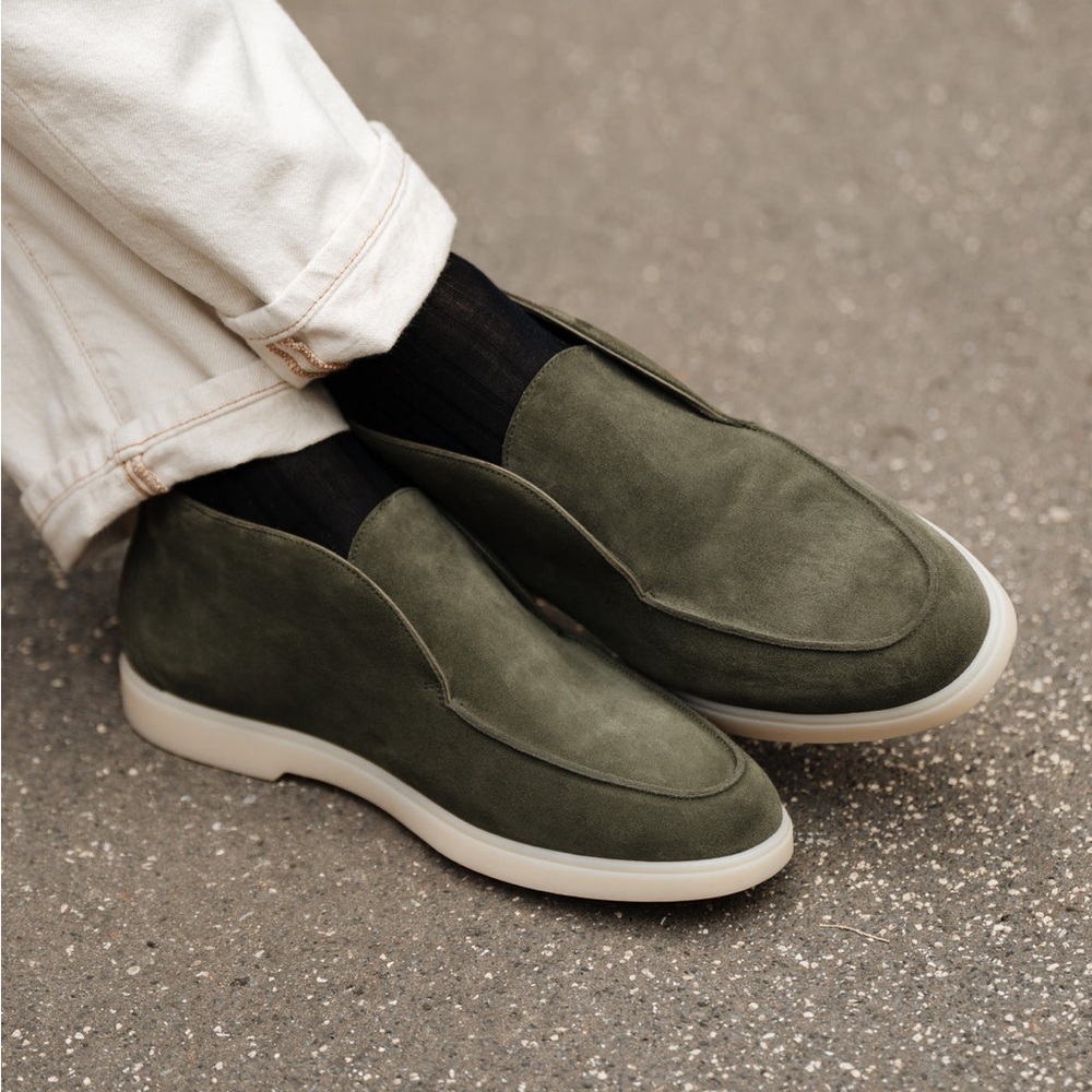 Velasca Canaja Handmade Italian Suede Leather Slip On Shoes